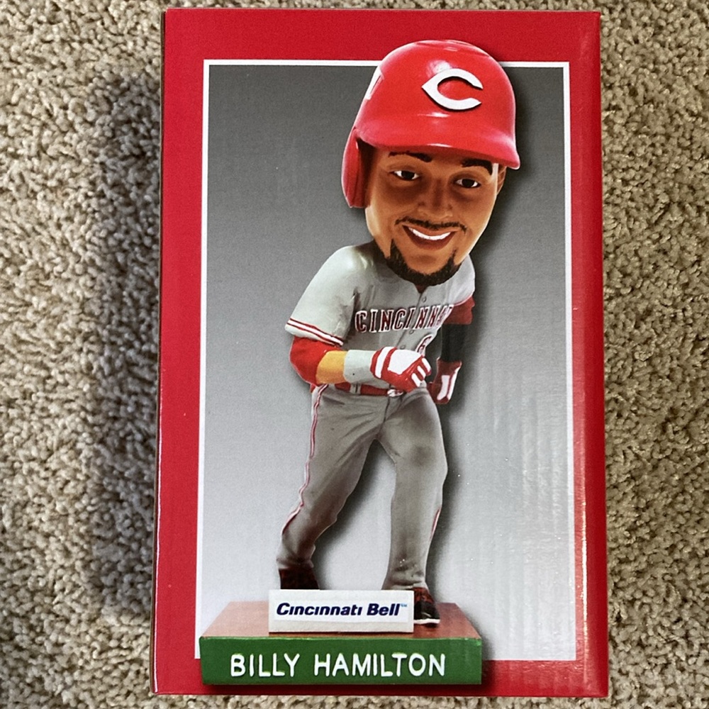 Billy Hamilton Red's Bobblehead